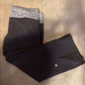 Lululemon cropped leggings size 8